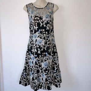 WHITE HOUSE BLACK MARKET BLACK COCKTAIL DRESS SIZE 8 NWT $220